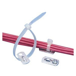 Panduit MBMS-S10-CY | Mbms-S10-Cy Cable Tie Mount, Natural, Aluminum, Screw, 0.14X0.5", 100Pk
