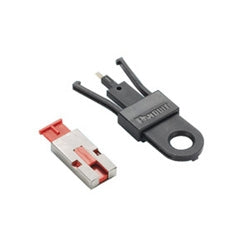 Panduit PSL-USBA USB Type ’;A Blockout Device, Red, includes Removal Tool, Pack of 5