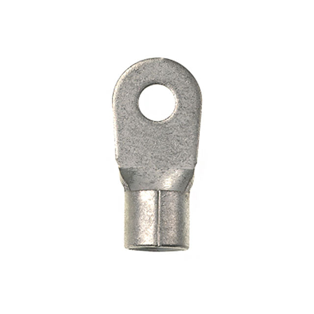 Panduit P8-8R-Q Ring Terminal, large Wire, non-Insulated, 8 AWG, #8 Stud Size, Pack of 5