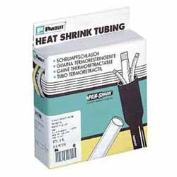 Panduit HSTT09-Q Heat Shrink Tubing, Thin, .09";(2.4mm) Diameter, Black, 25FT.