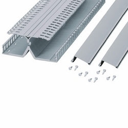 Panduit DRD22LG6 | PanelMax DIN Rail Duct, Light Gray, PVC, 2.12"x6.25", PK6