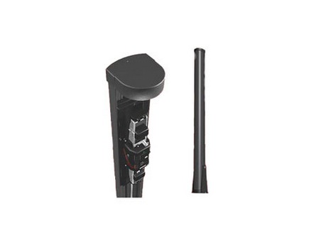Takex BT-200SS 6' 6" Single Sided Beam Tower Enclosure, 180 Degree View, Maximum Stacking - 4 Quad Beams