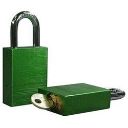 Pacific Lock Company LFIC-Y7-2A-YELLOW | Yale 7-Pin Aluminum Padlock, 5/16" x 1", 1-13/16" Body, Stainless Steel Shackle, Yellow, Less Cylinder