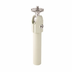 Panavise 883-06W | CCTV Dual Option - 6" Rise - Knob And Set Screw Adjustable - White
