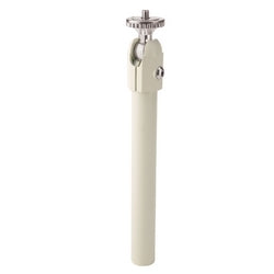 Panavise 883-09W | CCTV Dual Option - 9" Rise - Knob and Set Screw Adjustable - White
