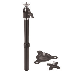 Panavise 883-T | CCTV Dual Option - Telescoping Shaft - Knob And Set Screw Adj. - Black