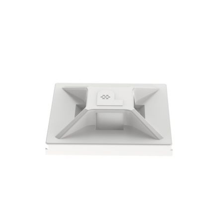 Panduit ABMM-AT-C | ABMM-AT-C Cable Tie Mount, White, ABS, Acrylic Adh., 0.75x0.75", PK100