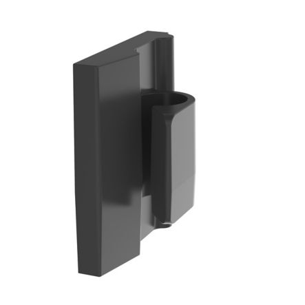 Panduit ACC19-A-C20 Cord Clip, Adhesive, .19"; (4.8mm) Bundle, Black, Pack of 100