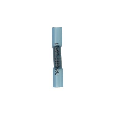 Panduit BSH14-Q Butt Splice, Heat Shrink, 16-14 AWG Range, Yellow, Pack of 5