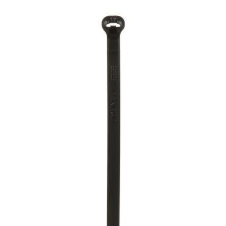 Panduit BT1.5I-C0 | Dome-Top Barb Tie, Black, UV PA6.6, 6.1"L, 40lb, PK100