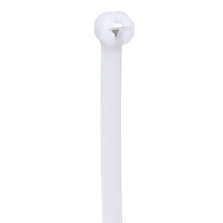 Panduit BT2S-C | Dome-Top Barb Tie, PA6.6, 8"L, 50lb, PK100