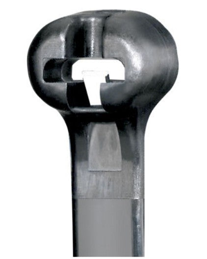 Panduit BT4I-M0 | PA6.6 Barbed, Weather-Resistant Cable Tie