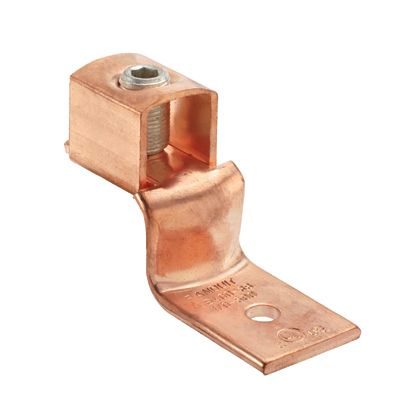 Panduit CB175-38-L | Pan-Lug CB175-38-L Mech Lug,1hole,floating tongue,3/8"stud,PK50