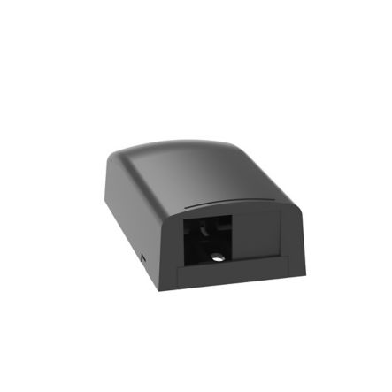 Panduit CBX2BL-AY | Mini-Com Surface Mount Box Accepts Up to Two Mini-Com Modules, Dimensions: 1.06";H x 1.95";W x 3.65";L (27.0mm x 49.5mm x 92.7mm), Black
