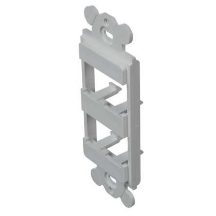 Panduit CFG4WH | GFCI Frame, 4 Port, White