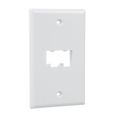 Panduit CFP2WH | Faceplate, 2 Port, Classic, White