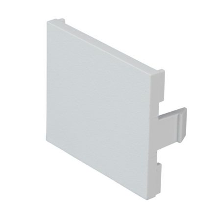 Panduit CHB2WH-X | 1/2 Blank Insert, White, Pack of 10