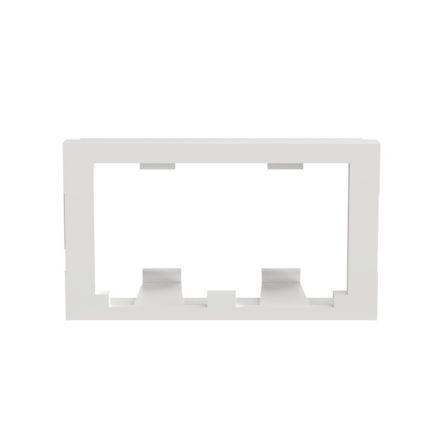 Panduit CHF2MWH-X | Mini-Com, Modular Insert, Flat, 1/3 size, 2 port, White