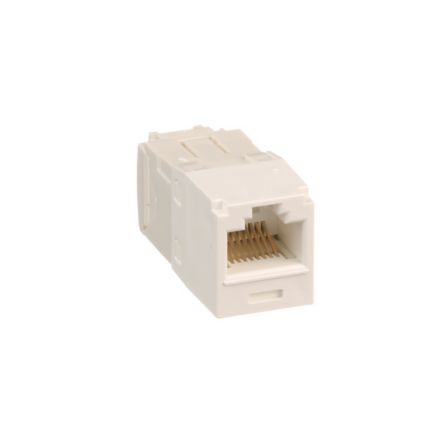 Panduit CJ688TGAW | Mini-Com Module, Category 6, UTP, 8-Position 8-Wire, Universal Wiring, Arctic White, TG Style