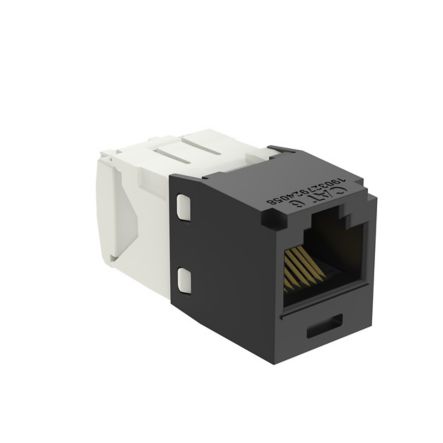 Panduit CJ688TGBL-24 | Mini-Com UTP RJ45 Cat 6 TG Jack Module, Black