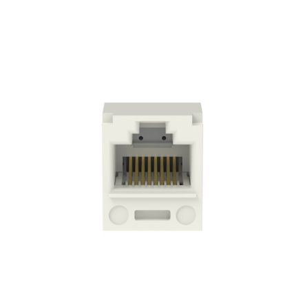 Panduit CJ688TPIW | Mini-Com Module, Category 6, UTP, 8-Position 8-Wire, Universal Wiring, Off White, TP Style