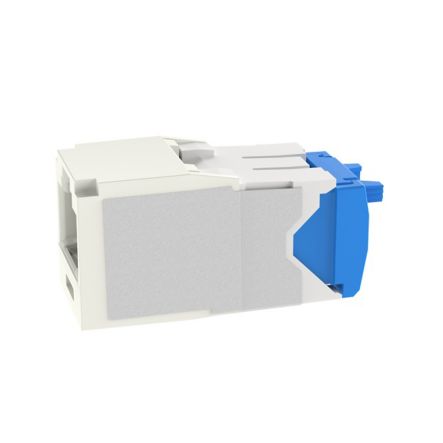 Panduit CJE6X88TGIW | Mini-Com UTP RJ45 Cat 6A TG Jack Module Corrosion Resistant, Off White