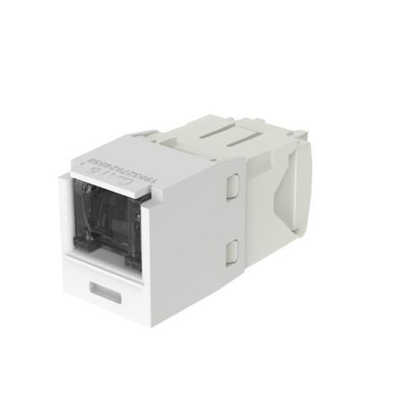 Panduit CJH688TGAW | Mini-Com RJ45 Cat 6 Shuttered TG Jack Module, AW