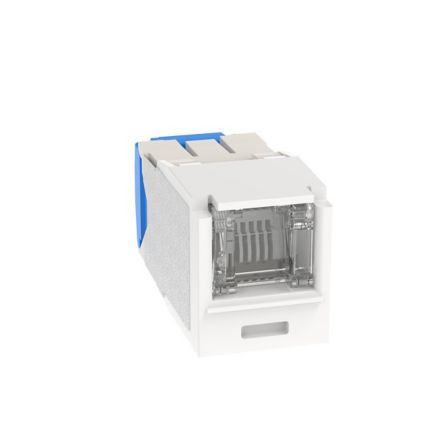 Panduit CJH6X88TGAW | Mini-Com RJ45 Cat 6A Shuttered TG Jack Module, AW