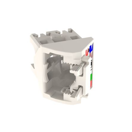 Panduit CJLRCAPIW-X | 45° Angled Wire Cap For Cat 6 Utp Tg Jack