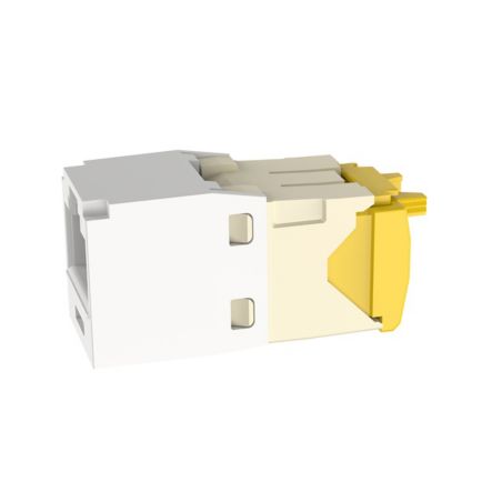 Panduit CJT5E88TGIW | Mini-Com UTP RJ45 Cat 5e TG Jack Module, IW