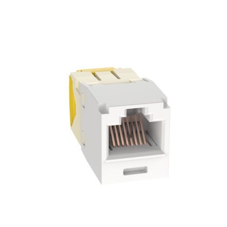 Panduit CJT5E88TGIW | Mini-Com UTP RJ45 Cat 5e TG Jack Module, IW
