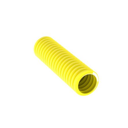 Panduit CLT50F-C4 | CLT50F-C4 Loom Tubing, Yellow, PE, 0.5" Nom Dia., PK1