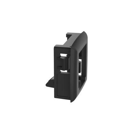 Panduit CMAA1BL-X | Modular Furniture Adapter, Australian, Black, Pack of 10
