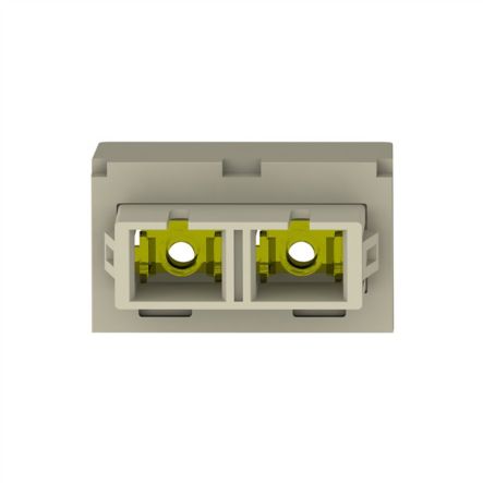 Panduit CMDEISCZEI | Mini-Com Electric Ivory SC, Multimode Duplex, Electric Ivory Mod