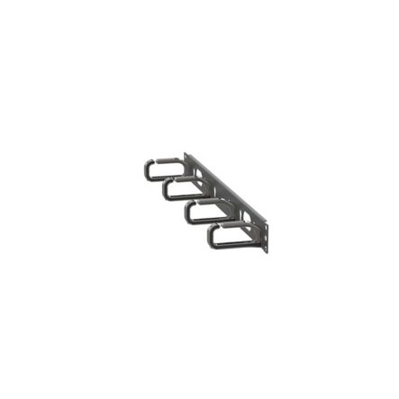Panduit CMPHF1 Horizontal D-rings Installed on Panel, 1.7";H x 19.0";W x 3.4";D (44mm x 483mm x 87mm), Front Only 1 RU