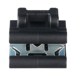 Panduit CMS12-M300 | CMS12-M300 Edge Clip Side Mount, Black, High Heat/UV PA6.6, .028-.118", PK1000