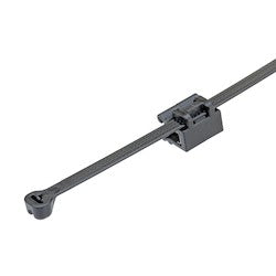 Panduit CMSB12-B2S-D300 | Dome-Top CMSB12-B2S-D300 EdgeClip/BTie(side), Blk, Hi-Heat/UV PA6.6, .028-.118"