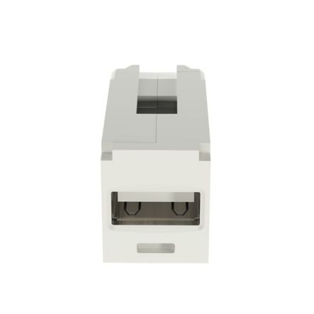 Panduit CMUSBAAIW Mini-Com(R) USB 2.0 Female A/Female A Coupler, Off White
