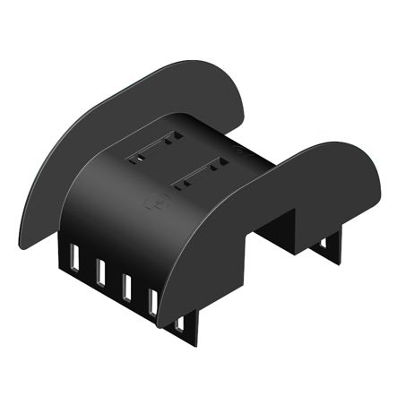 Panduit CMW2B Cable Management Double Waterfall Base