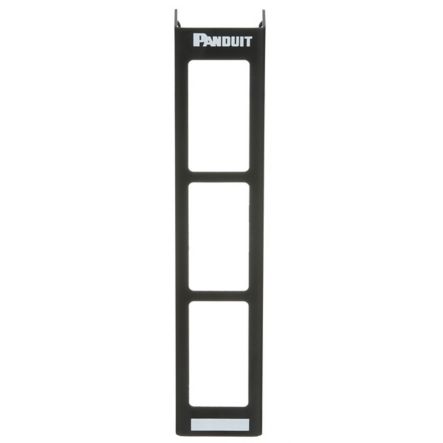 Panduit CPP12WBL 12-Port Patch Panel Supplied With three Factory Installed CFFP4 Snap-In Faceplates Mounts to Standard 89D Bracket (WB89D).