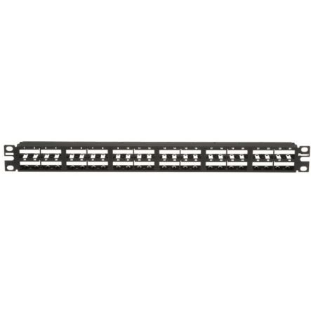 Panduit CPP48HDEWBL | Mini-Com Patch Panel, 48 Port, 1 RU, BL