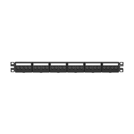 Panduit CPPKL6G24WBL | Patch Panel Kit, Cat 6 Utp, 24 Port, 1 Ru, Bl