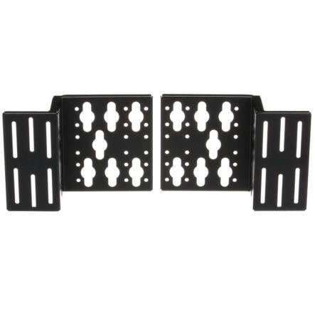 Panduit CVPDUB | 4-Post Rack Pdu Mounting Bracket Kit, Steel, Black