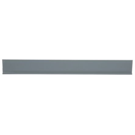Panduit D3H6 Solid Duct Divider Wall, Panduct(R), Lead Free PVC, 3"; H X 6’;, Light Gray