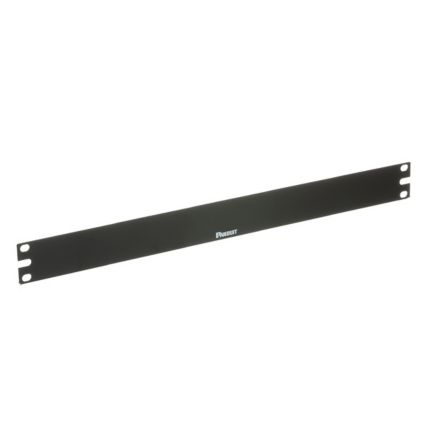 Panduit DPFP1 | Horizontal Flat Rack Filler Panel, 1 RU, Steel, Black