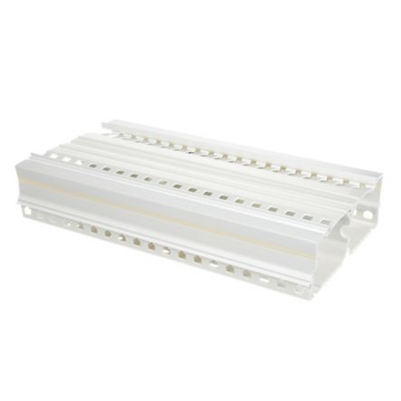 Panduit DRD22WH6 | PanelMax DRD22WH6 DIN Rail Duct, White, PVC, 2.12"x6.22", PK6