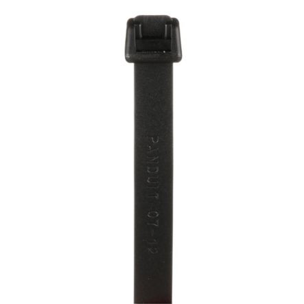 Panduit DT44EH-C0 | Dura-Ty Dt44Eh-C0 Dura-Ty Cable Tie, Black, Acetal, Uv, 144"L, 250Lb, Pk100