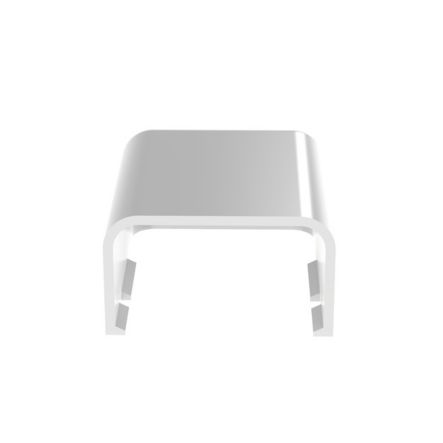Panduit ECF10WH-X | LD10 Low Voltage End Cap Fitting, White, Pack of 10