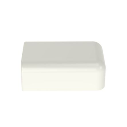 Panduit ECF3IW-E LD3 Low Voltage End Cap Fitting, Off White, Pack of 20
