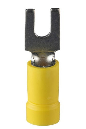 Panduit EV10-6FB-Q | StrongHold Vinyl-Insulated Fork Terminal